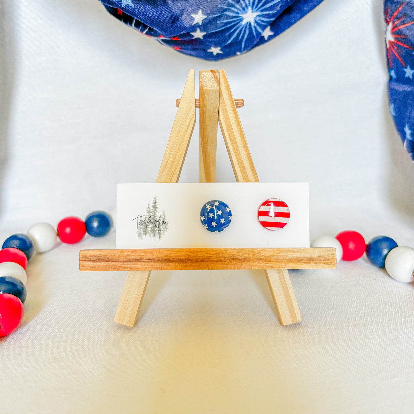 Stars and Stripes Studs