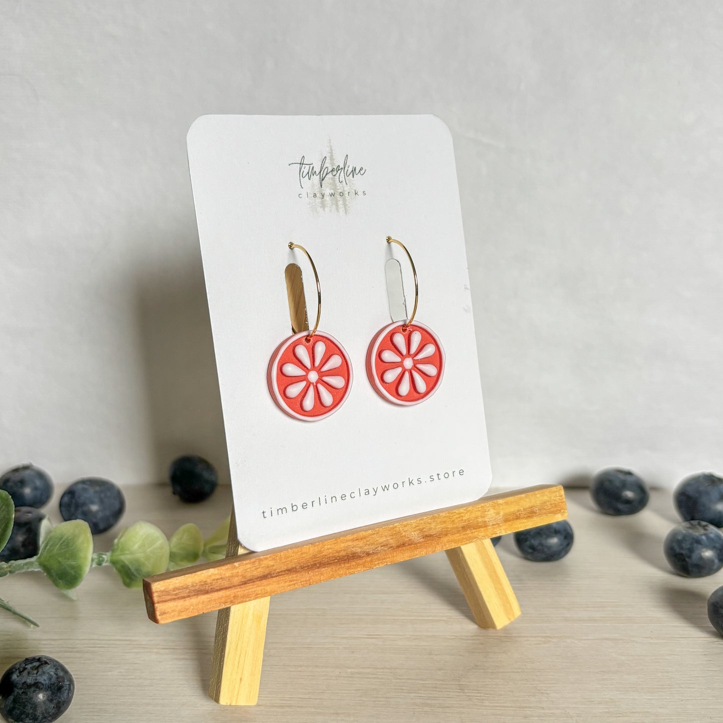 Orange Slice Hoops