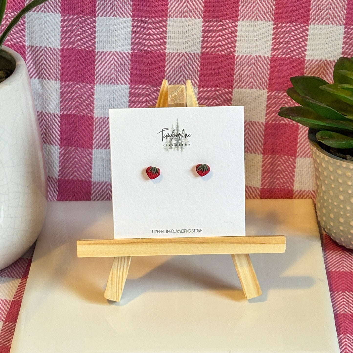 Mini Strawberry Studs