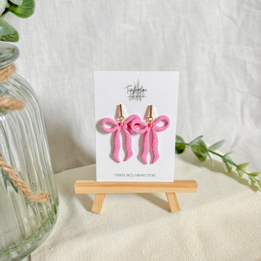 Thin Bow Dangle