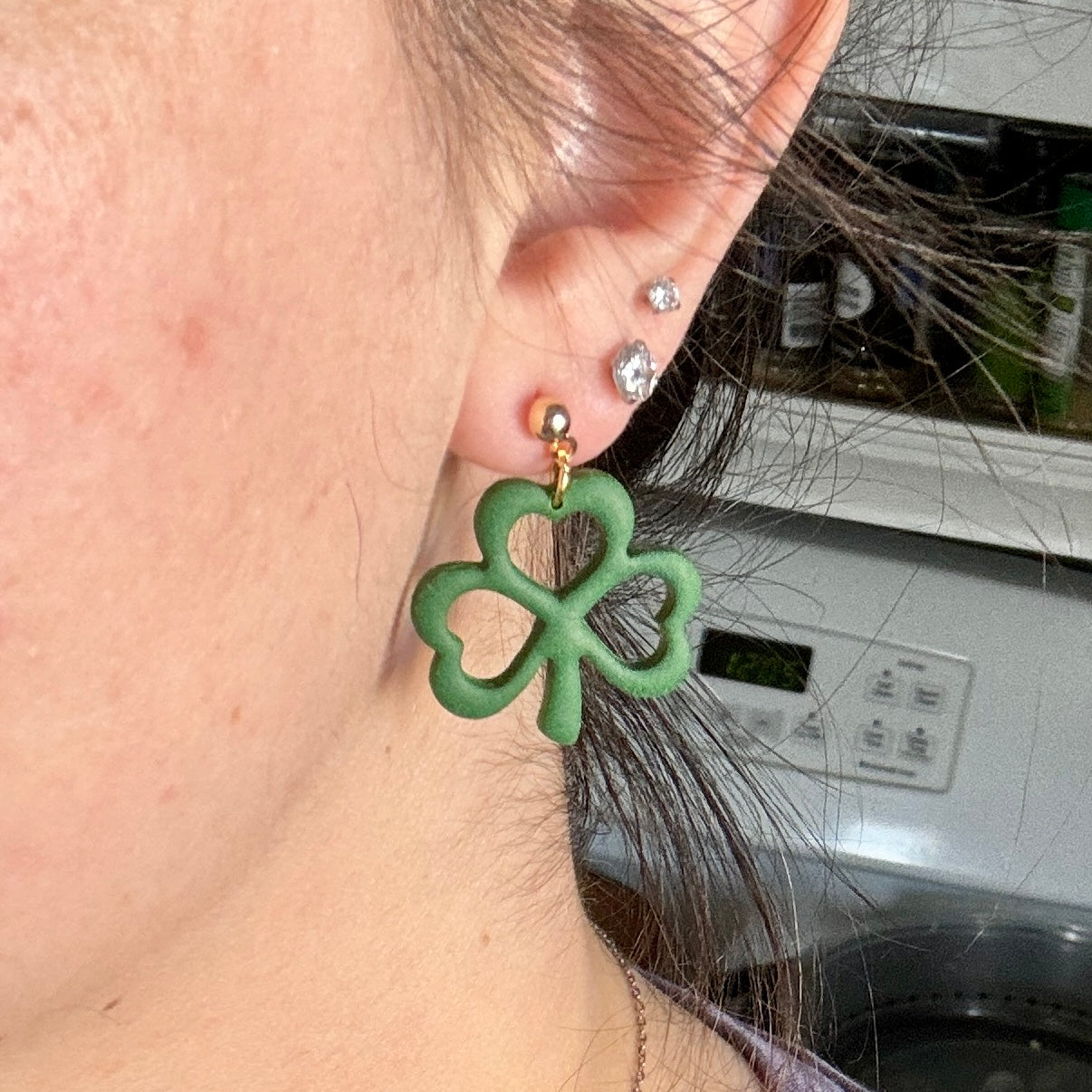 Shamrock Dangles