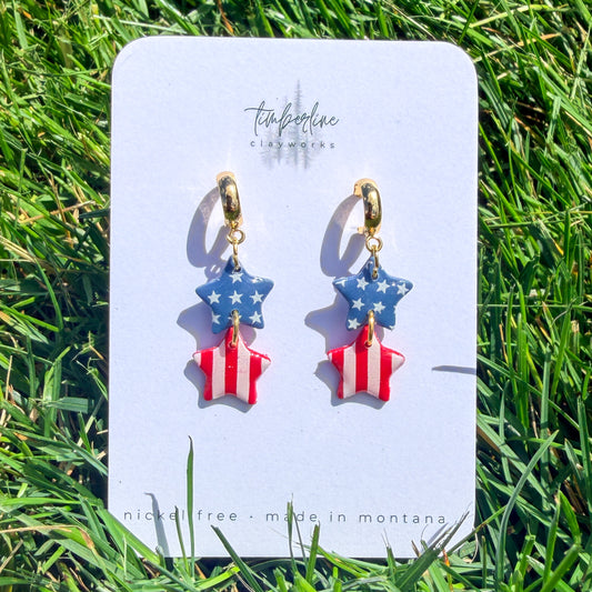 Stars and Stripes Dangle