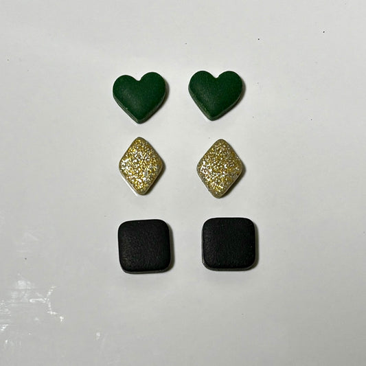 Mini St Pattys Studs
