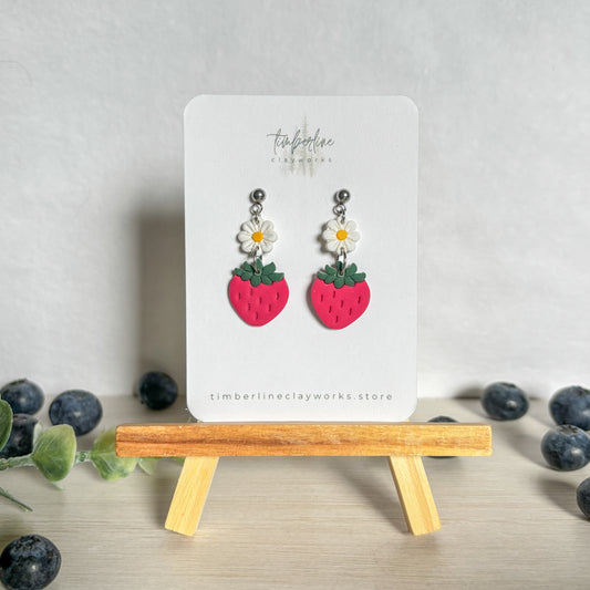 Strawberry Daisy Dangle