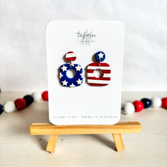 Stars and Stripes Dangle